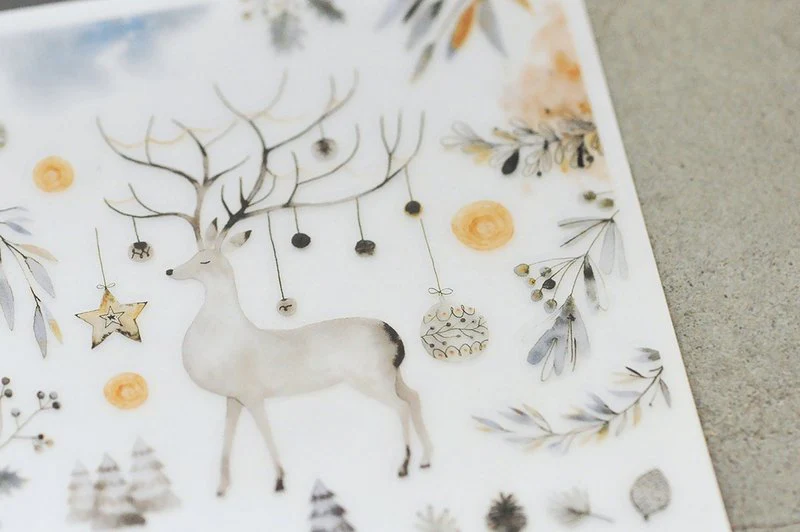 MU LifeStyle | Pegatinas Transferibles 1011 Silver Christmas - Image 3