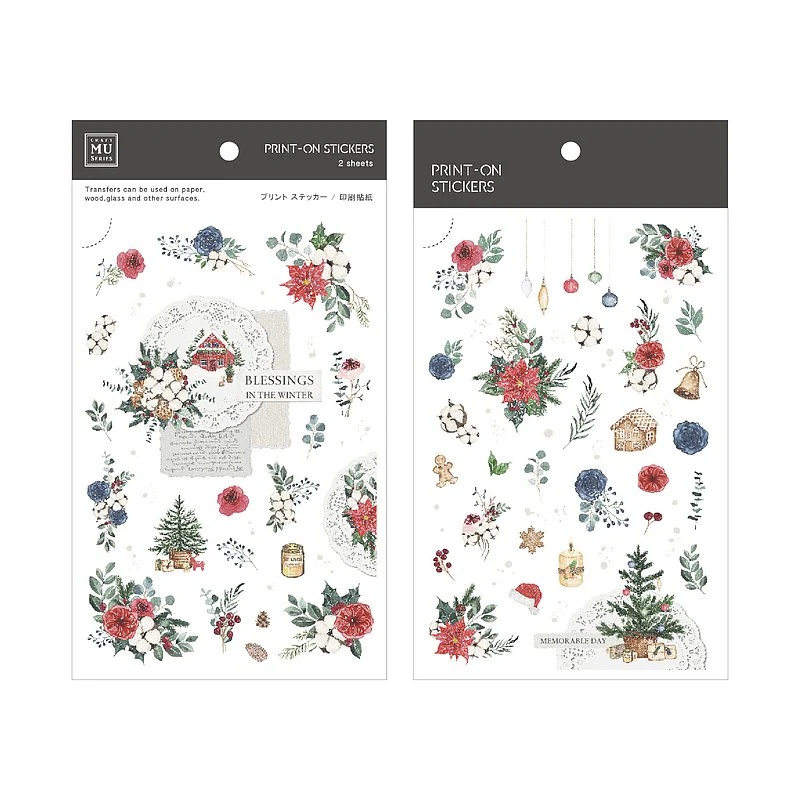 MU LifeStyle | Pegatinas Transferibles 1012 Christmas Mood
