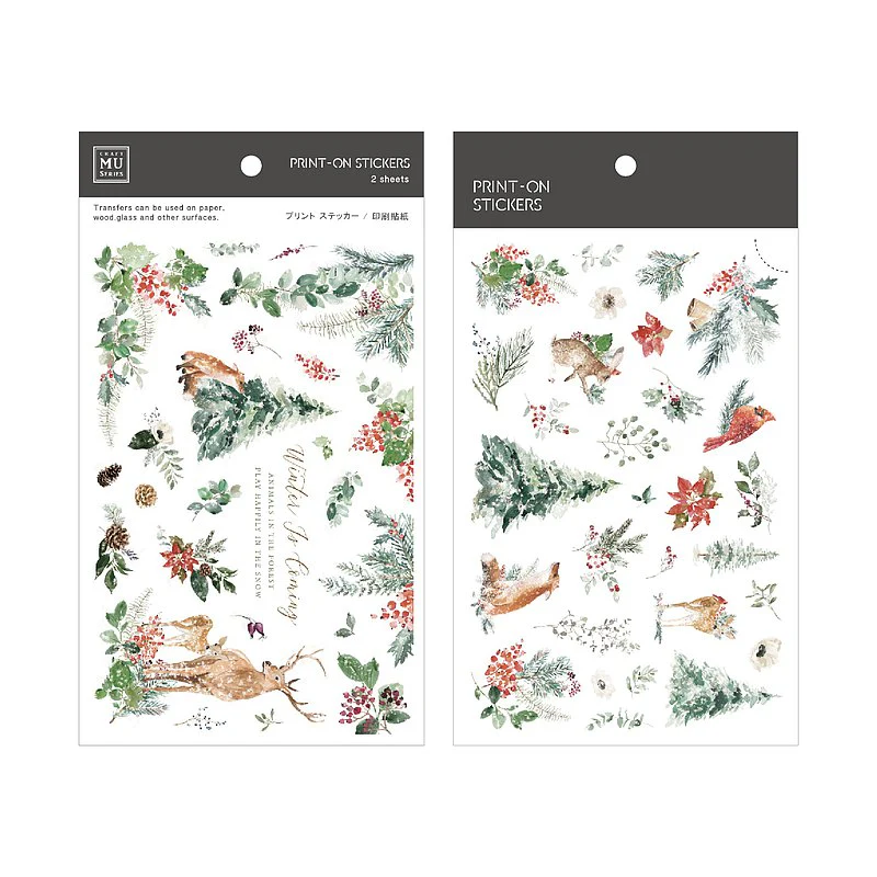 MU LifeStyle | Pegatinas Transferibles 1019 Santa Clausenwood