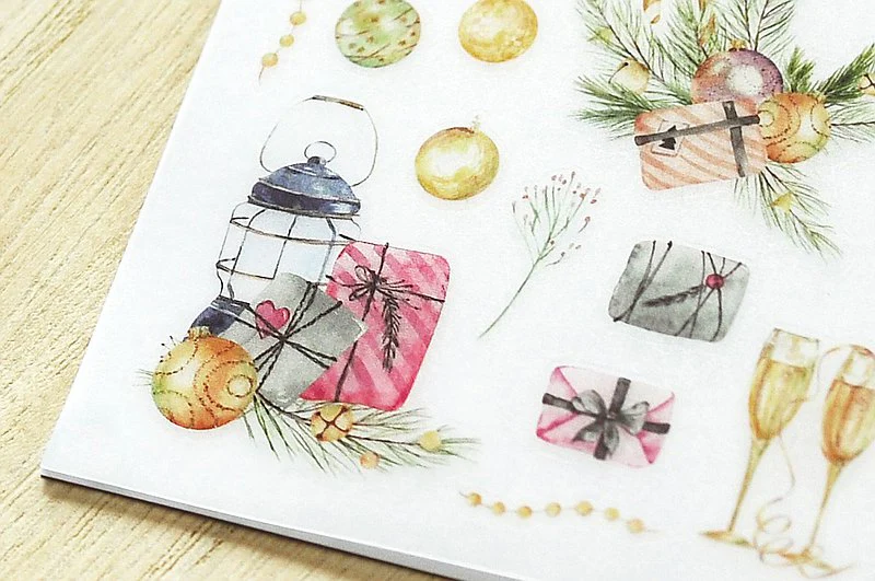 MU LifeStyle | Pegatinas Transferibles 1020 Sparkling Gold Christmas - Image 3