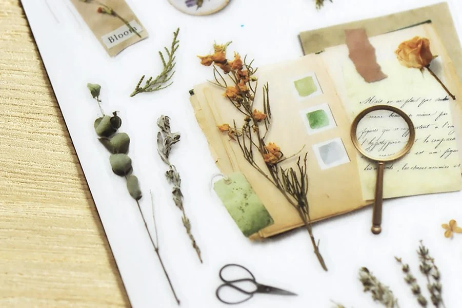 MU LifeStyle | Pegatinas Transferibles 140 Floral Diary - Image 3