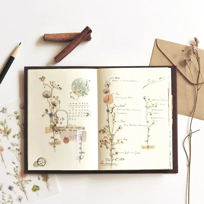 MU LifeStyle | Pegatinas Transferibles 160 Floating Flower - Image 5