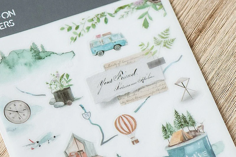 MU LifeStyle | Pegatinas Transferibles 188 Spring Camping - Image 4