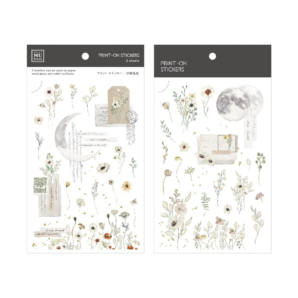MU LifeStyle | Pegatinas Transferibles 200 Scent of White Moon