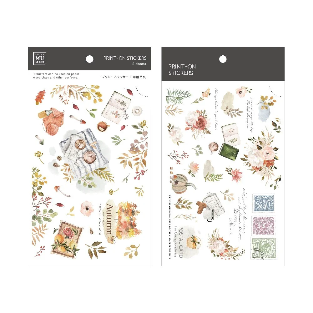 MU LifeStyle | Pegatinas Transferibles 207 Autumn Picnic