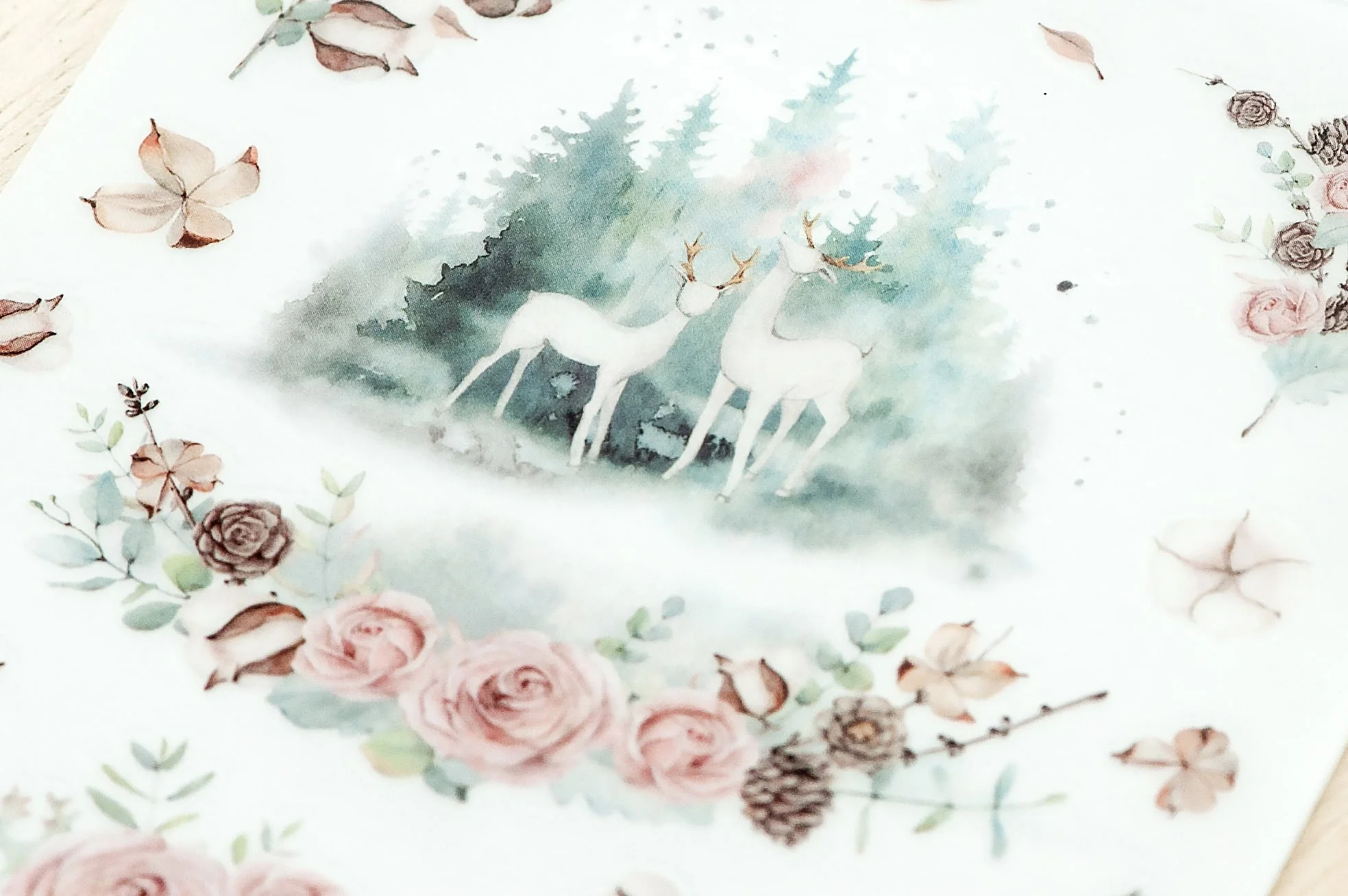 MU LifeStyle | Pegatinas Transferibles 208 Frozen Roses - Image 3