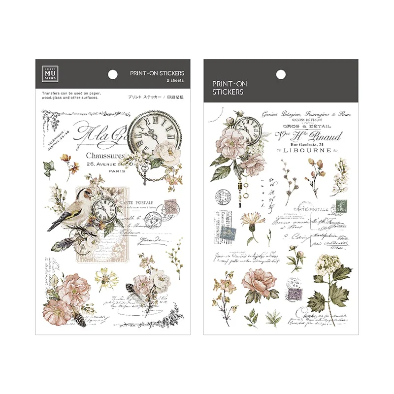 MU LifeStyle | Pegatinas Transferibles 210 Eternal Bloom