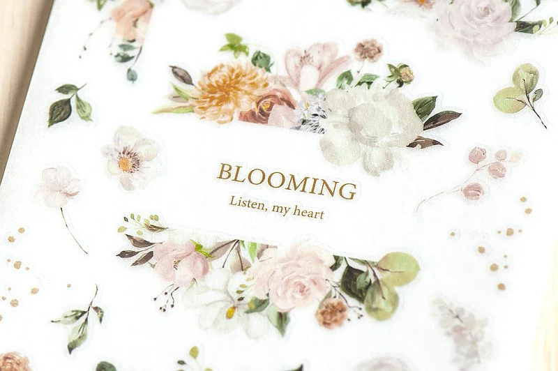 MU LifeStyle | Pegatinas Transferibles 224 Blooming Flowers - Image 2