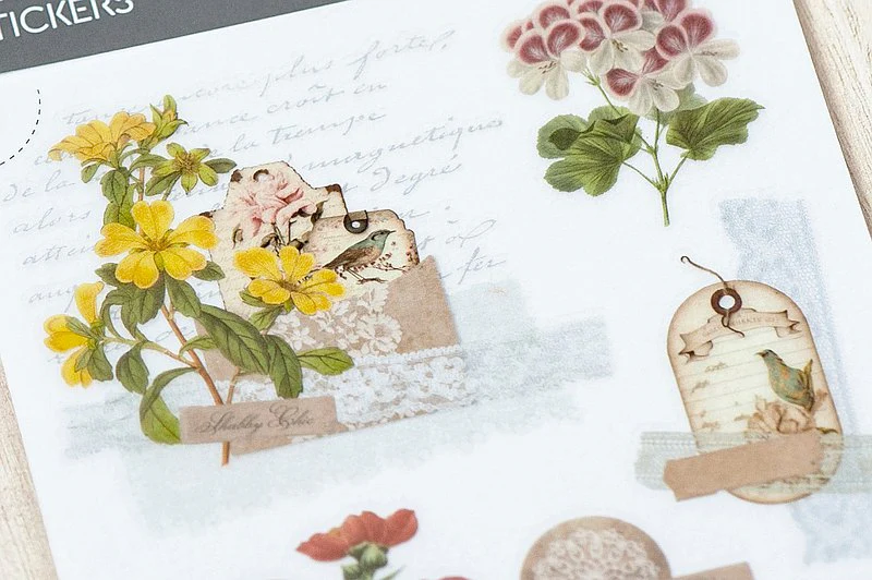 MU LifeStyle | Pegatinas Transferibles 230 Floral Motif - Image 6