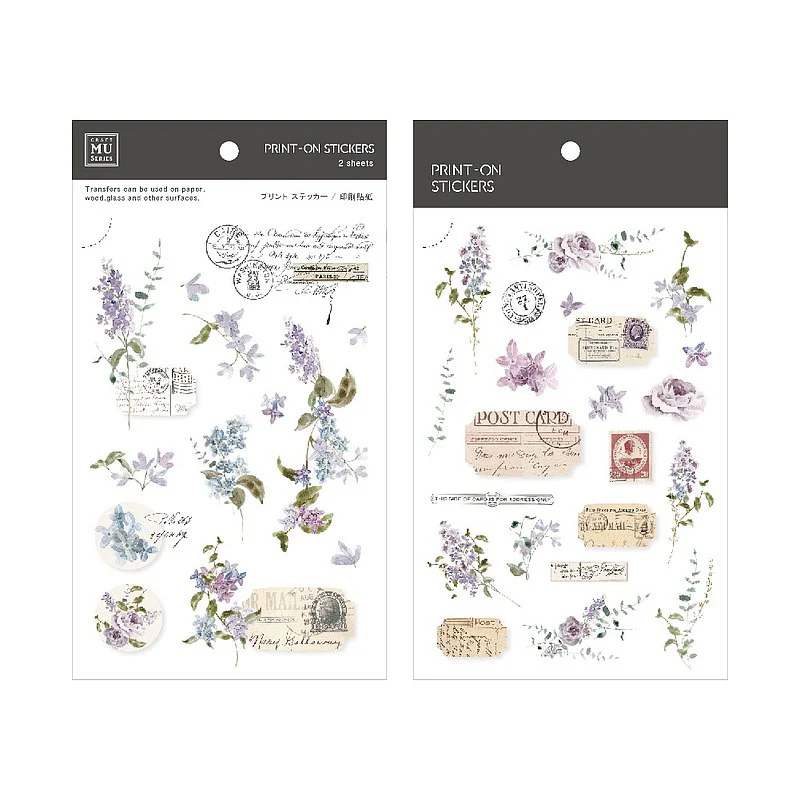 MU LifeStyle | Pegatinas Transferibles 233 Lilac Murmur
