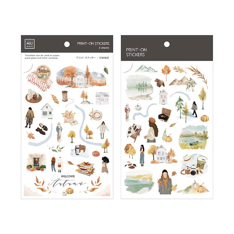 MU LifeStyle | Pegatinas Transferibles 255 Welcome Autumn