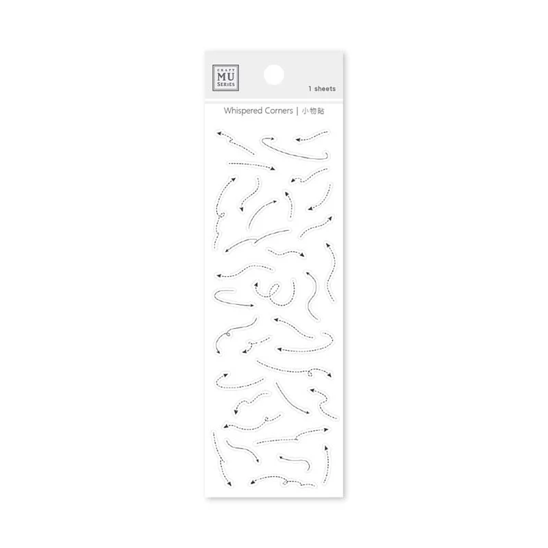 MU LifeStyle | Pegatinas Whispered Corners 04 Dotted Arrows