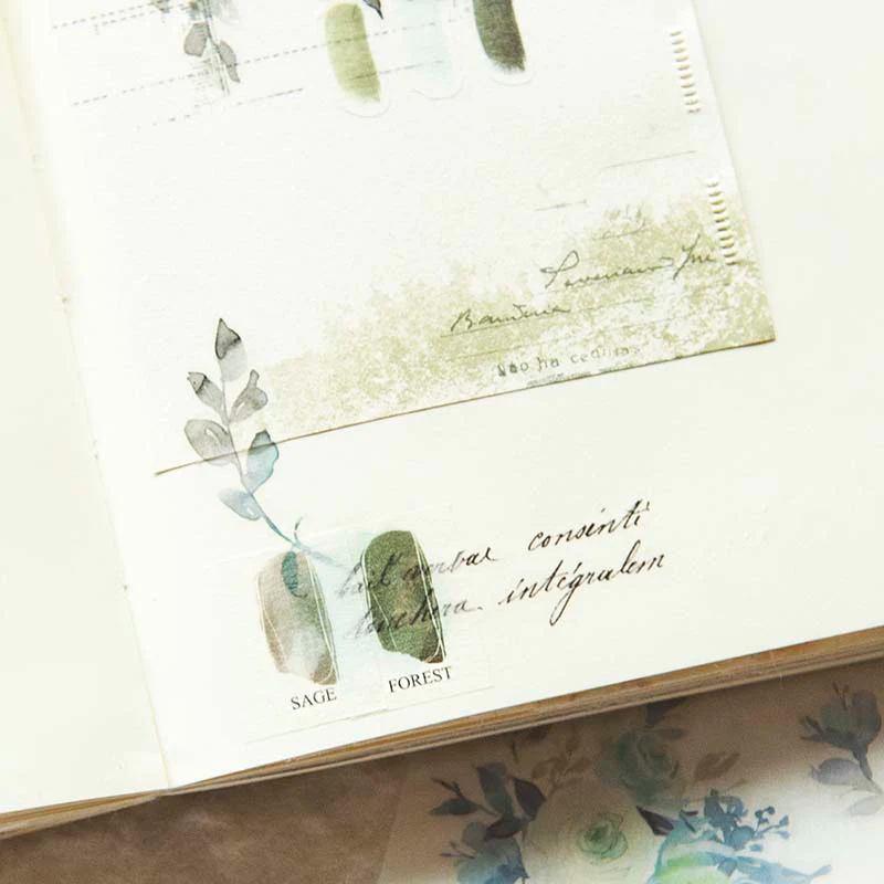 MU Lifestyle | Set de Pegatinas Mini Tin Palette 06 Quiet Blue - Image 3