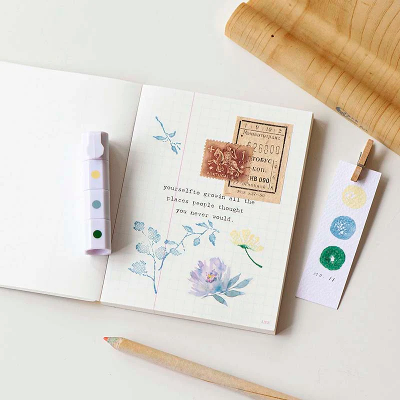 MU LifeStyle | Set de Tinta para Sellos Ink Pen 11 Reed Lakeside Hue