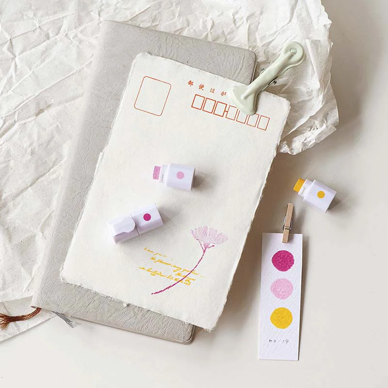 MU LifeStyle | Set de Tinta para Sellos Ink Pen 14 Berry Bliss Hue