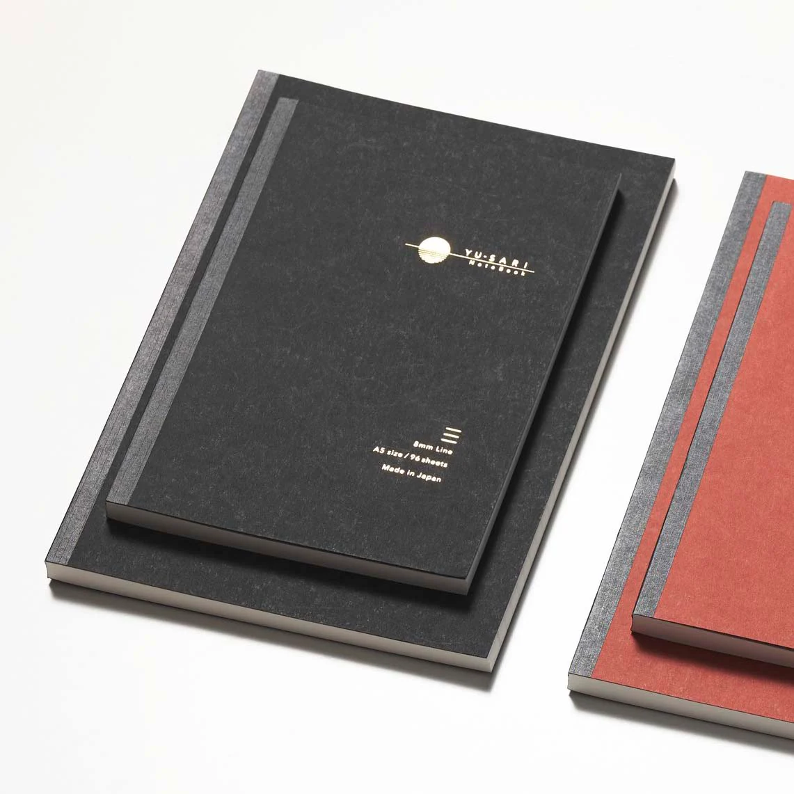 Nakabayashi | Cuaderno Yu-Sari A5 Black (Rayas) - Image 2