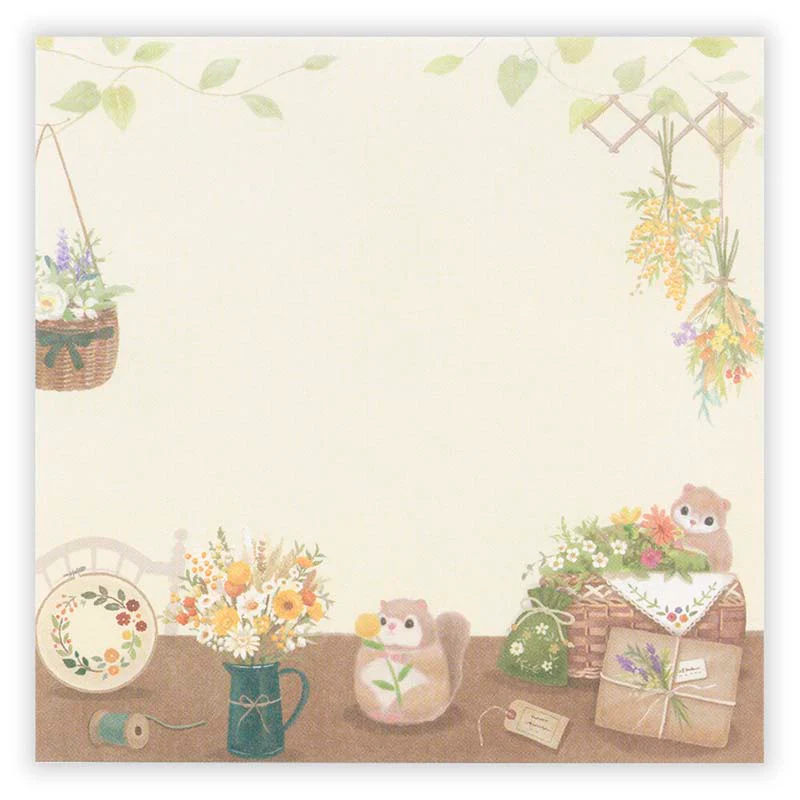 NB CO | Bloc de Notas Mattari Animals Flower Momonga - Image 4