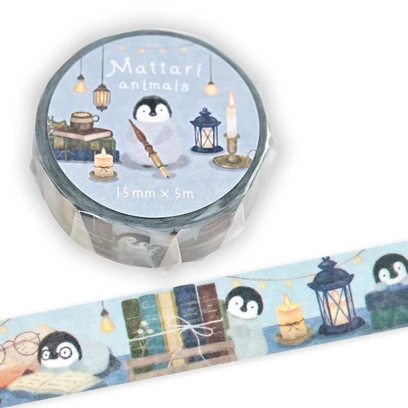NB CO | Mattari Animals Penguin Washi Tape