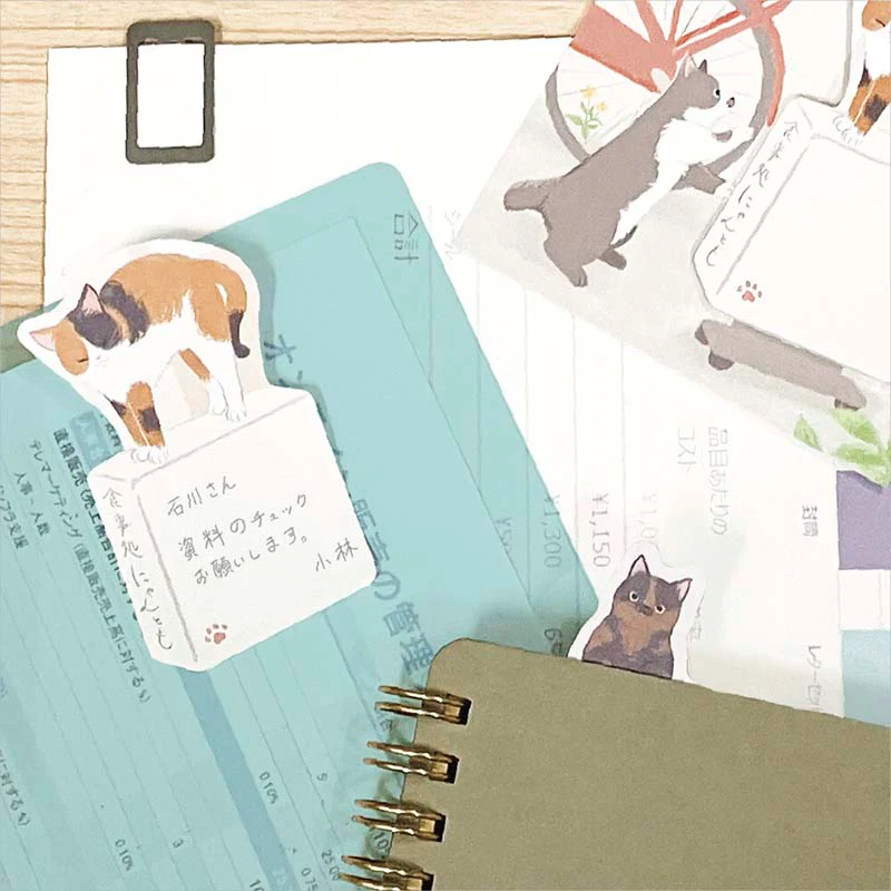 NB CO | Notas Adhesivas Nyan Tomo Shitamachi - Image 2