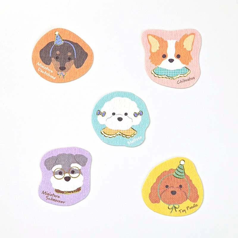 NB CO | Pegatinas Flake Happy Dogs - Image 2