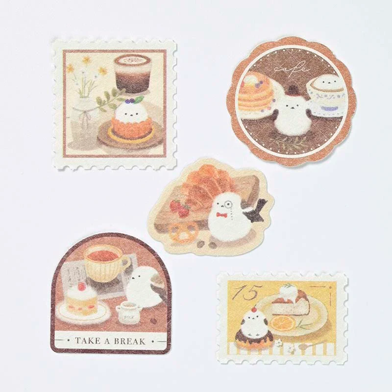 NB CO | Pegatinas Flake Mattari Animals Cafe Shimaenaga - Image 2
