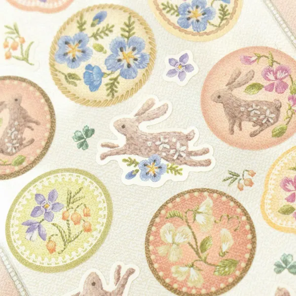 NB CO | Pegatinas Fleur et Chance Rabbit - Image 3