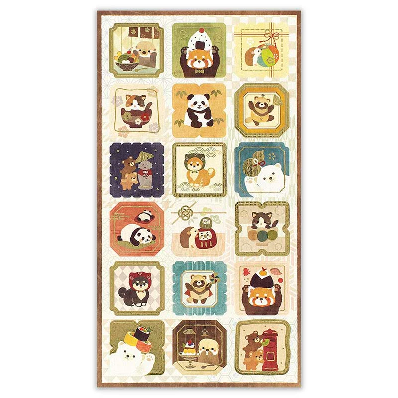 NB CO | Pegatinas Japanese Seal Large Japanese Animals - Image 2