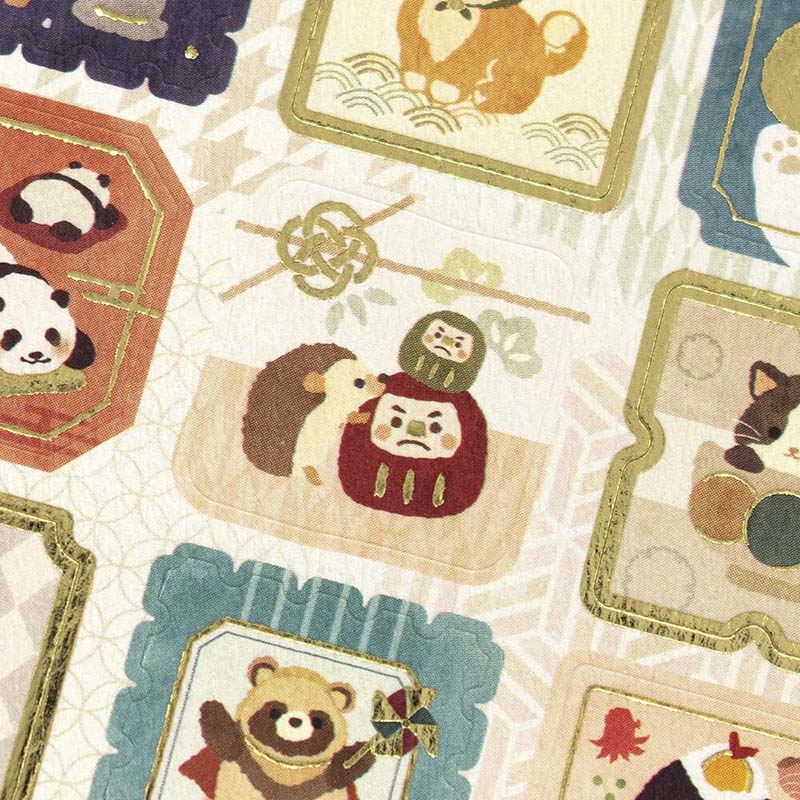 NB CO | Pegatinas Japanese Seal Large Japanese Animals - Image 3