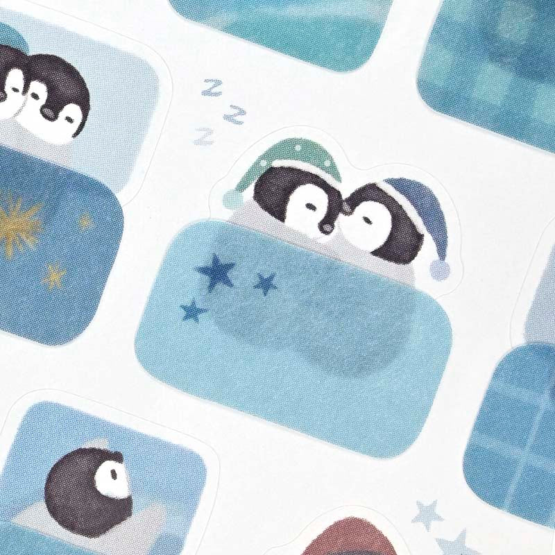 NB CO | Pegatinas Mattari Animals Good Night Penguin (2pc) - Image 2