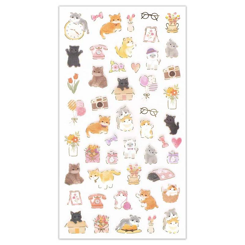 NB CO | Pegatinas Mini Animal Kitten Holiday - Image 2