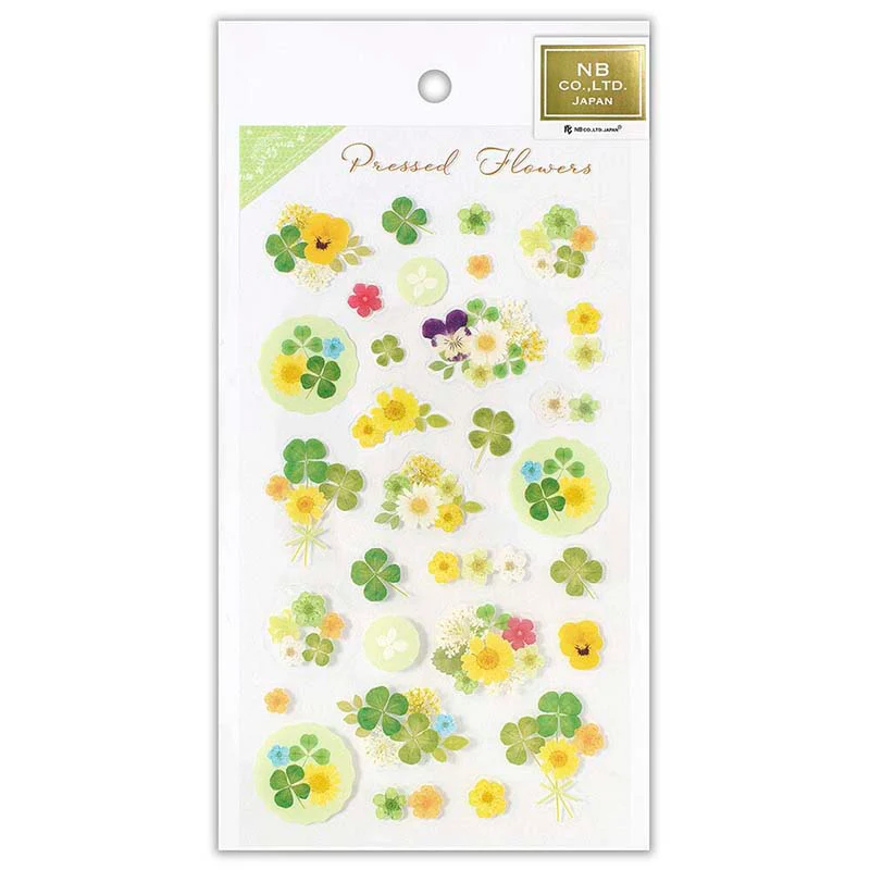 NB CO | Pegatinas Pressed Flowers Clover