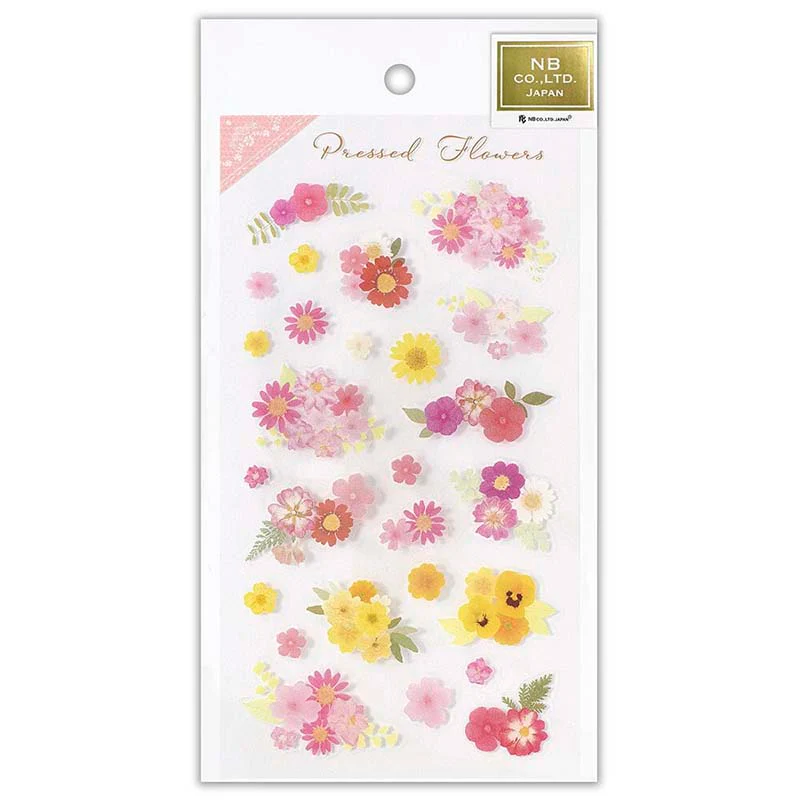 NB CO | Pegatinas Pressed Flowers Pink