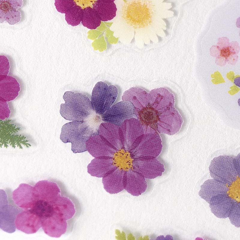 NB CO | Pegatinas Pressed Flowers Purple - Image 2