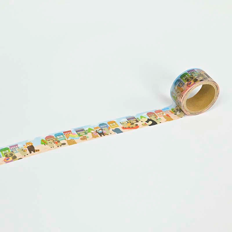 NB CO | Yamanoha Chonaikai Eat and Walk Washi Tape - Image 2
