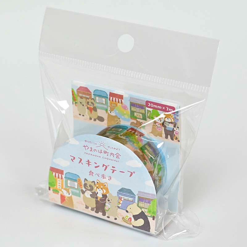 NB CO | Yamanoha Chonaikai Eat and Walk Washi Tape - Image 4