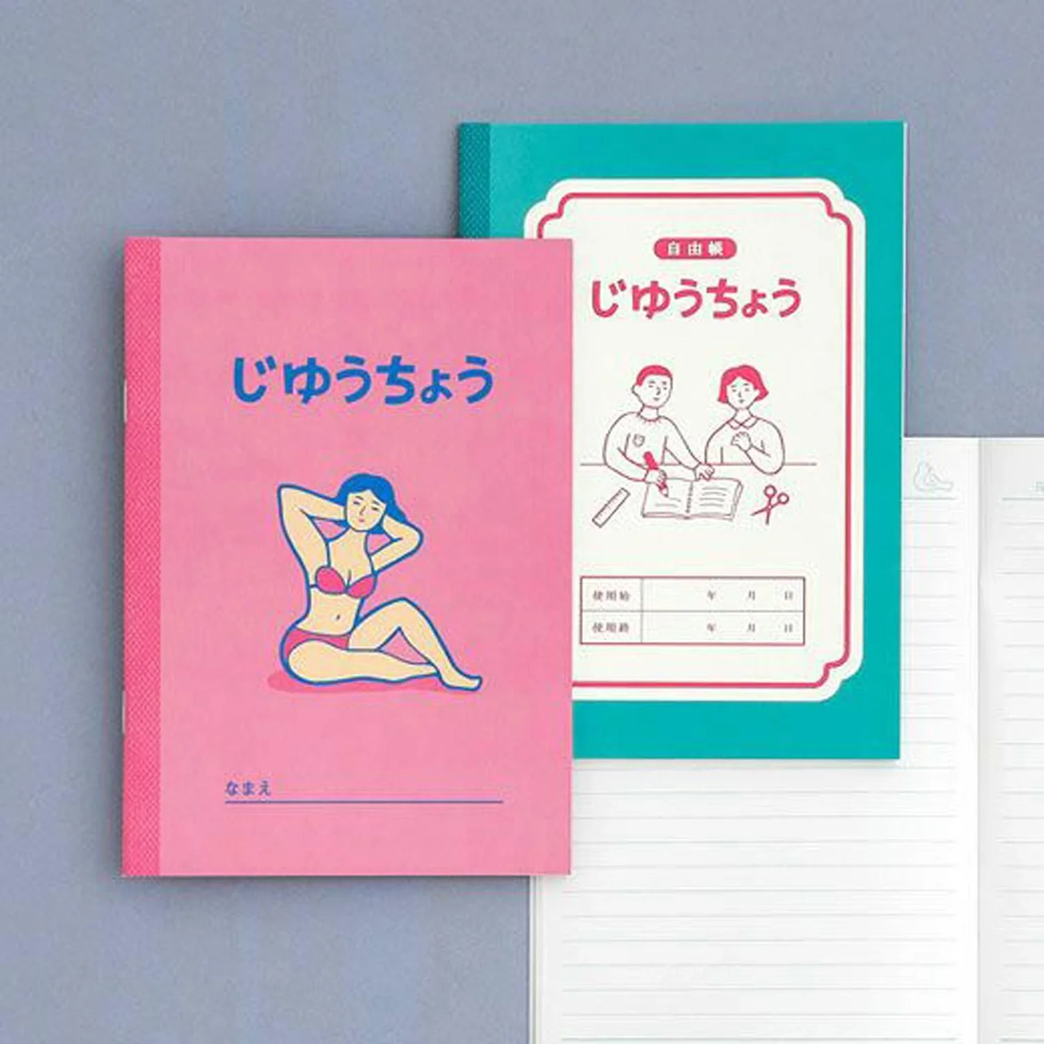 New Retro | Cuaderno Free Notebook B6 Green - Image 4