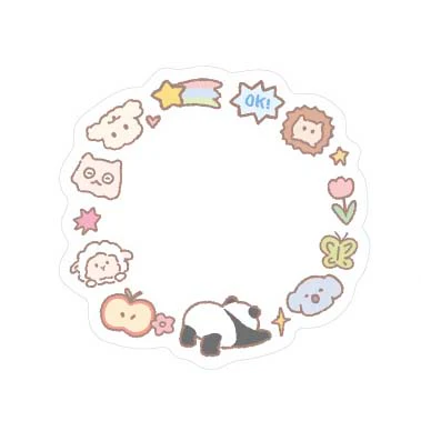 Note For | Notas Adhesivas Cute Bubble Box Animal Planet - Image 3