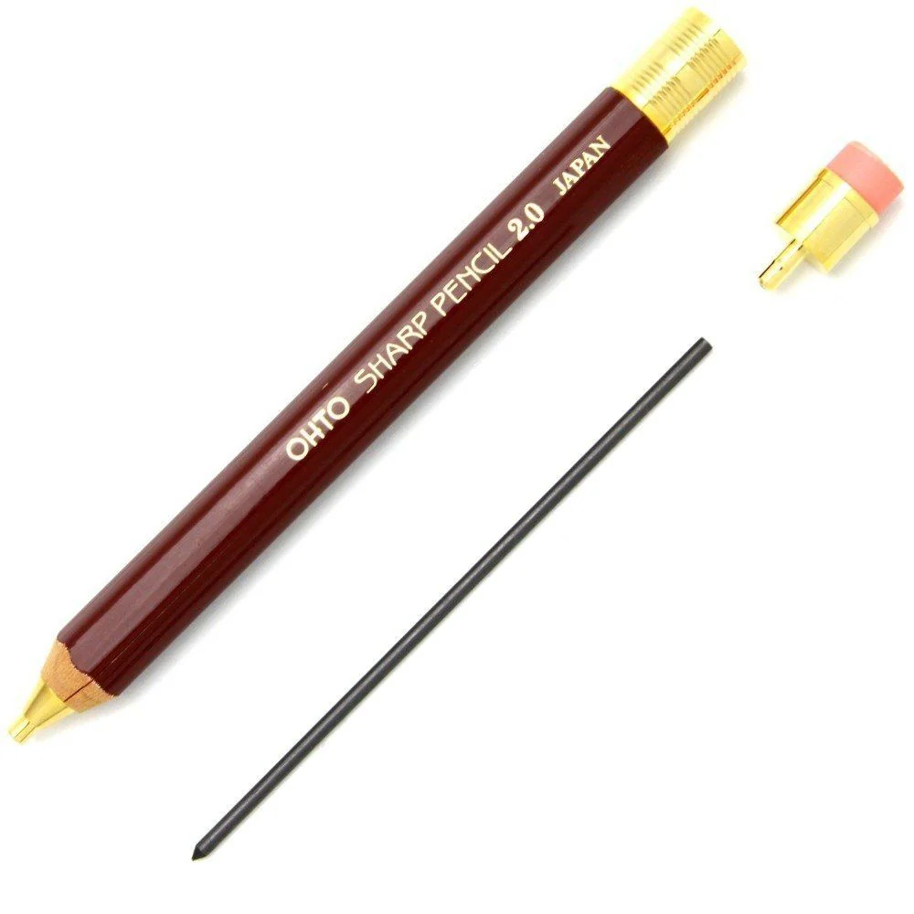Ohto | Portaminas Ohto 2.0 Burgundy - Image 4