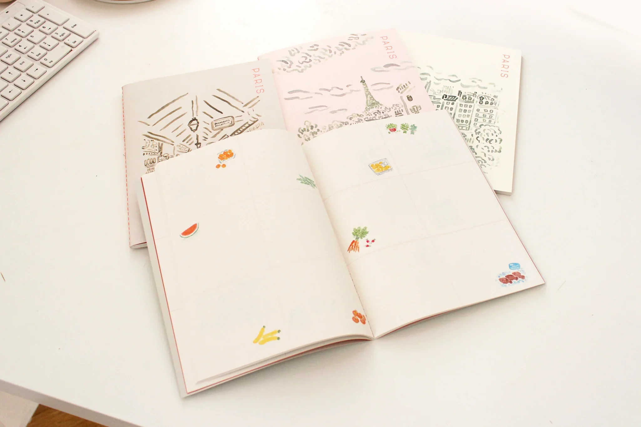 Paperways | Cuaderno de Voyage L'Après-midi Paris Eiffel Pink - Image 5