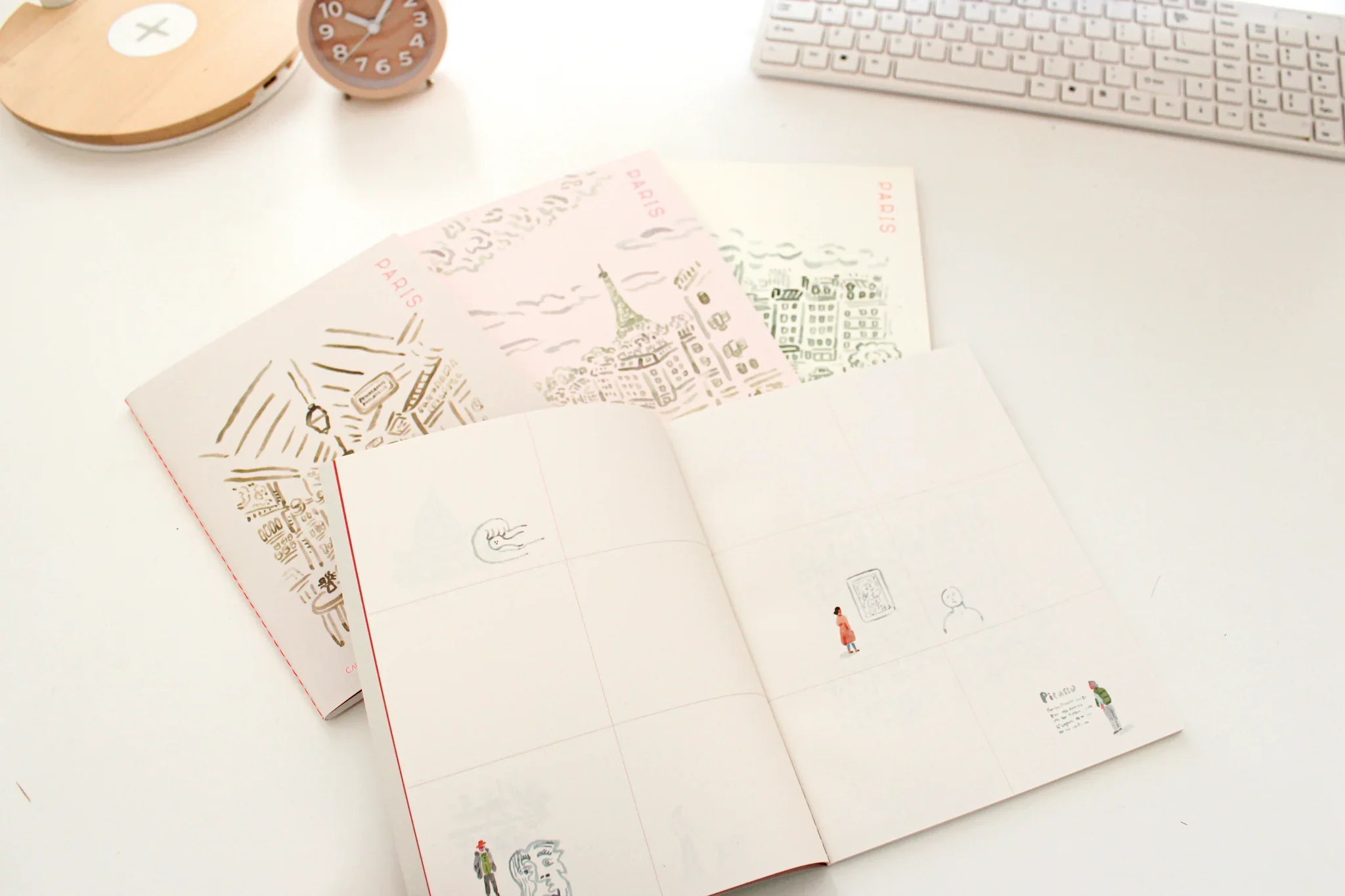 Paperways | Cuaderno de Voyage L'Après-midi Paris Eiffel Pink - Image 6