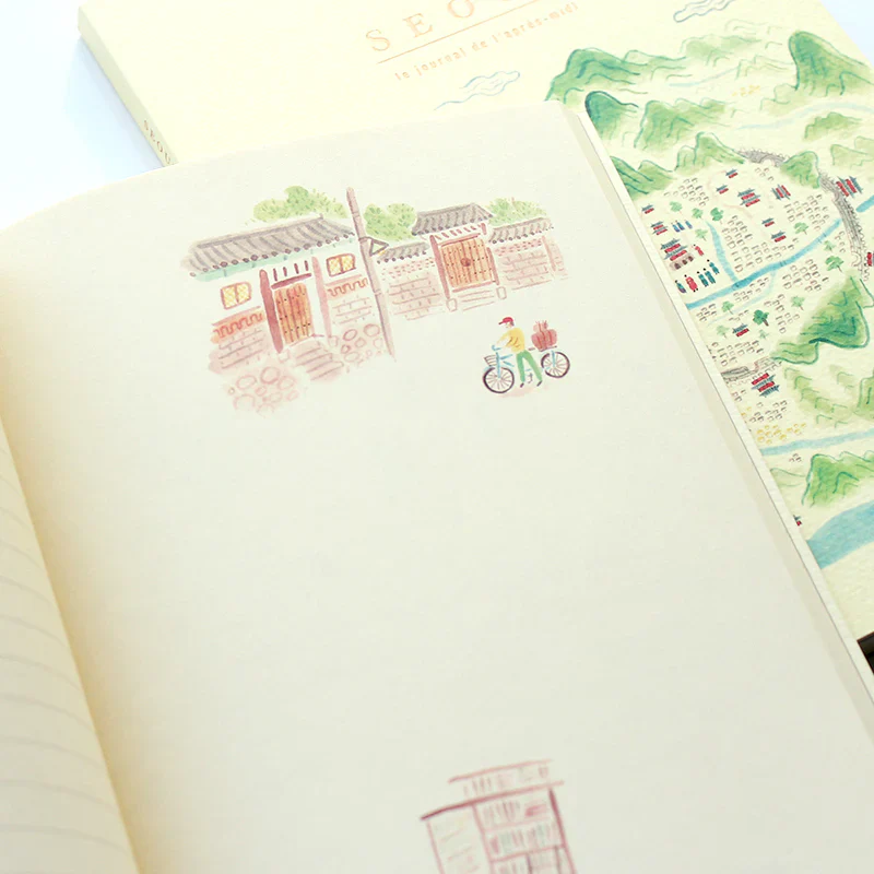 Paperways | Cuaderno Travel Journal L'Après-midi Old Seoul City - Image 3