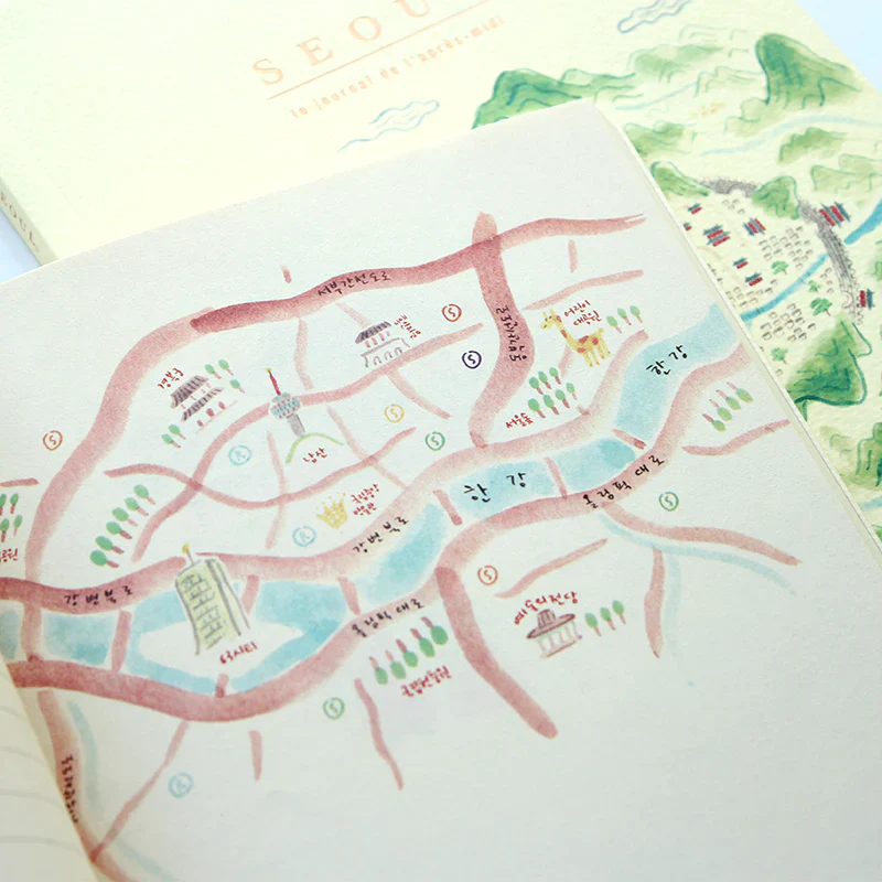 Paperways | Cuaderno Travel Journal L'Après-midi Old Seoul City - Image 5