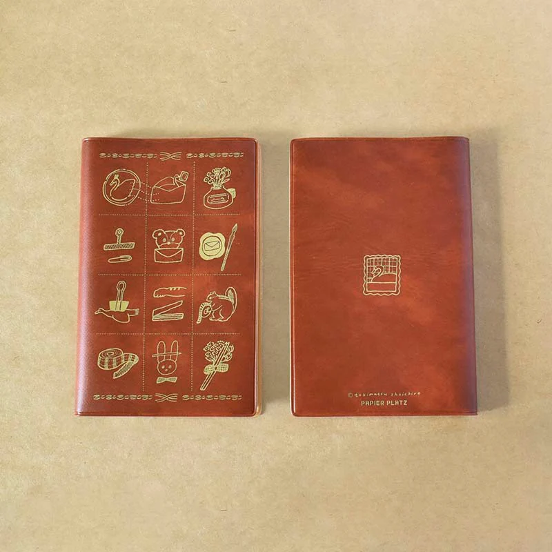 Papier Platz | Cuaderno Pocket Log Shoichiro Tobimatsu Animals Playing with Stationery