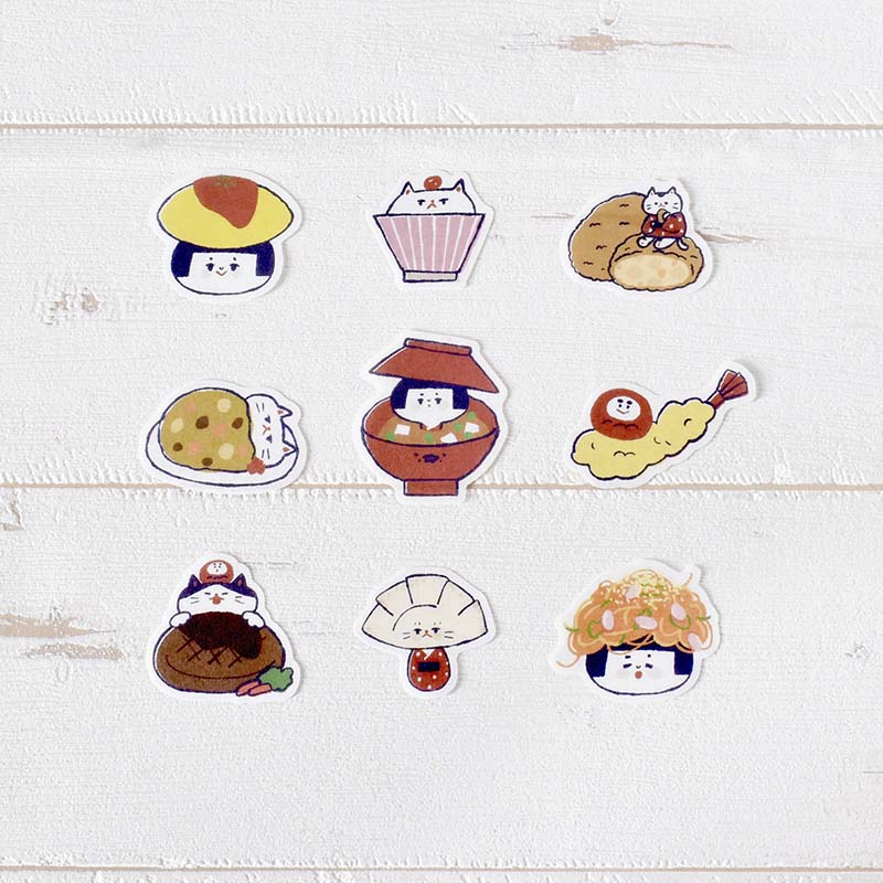 Papier Platz | Pegatinas Flake Marukorochan Dinner Restaurant - Image 2