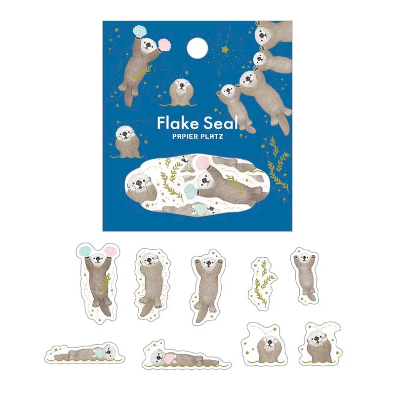 Papier Platz | Pegatinas Flake Milina Love Racco