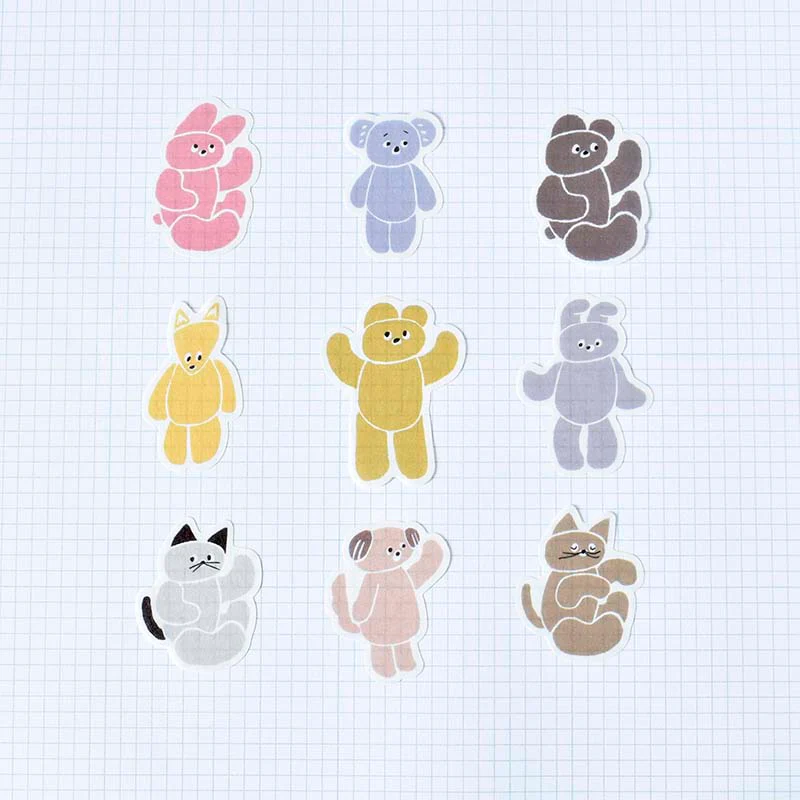Papier Platz | Pegatinas Flake Nico Recipe Animal - Image 2