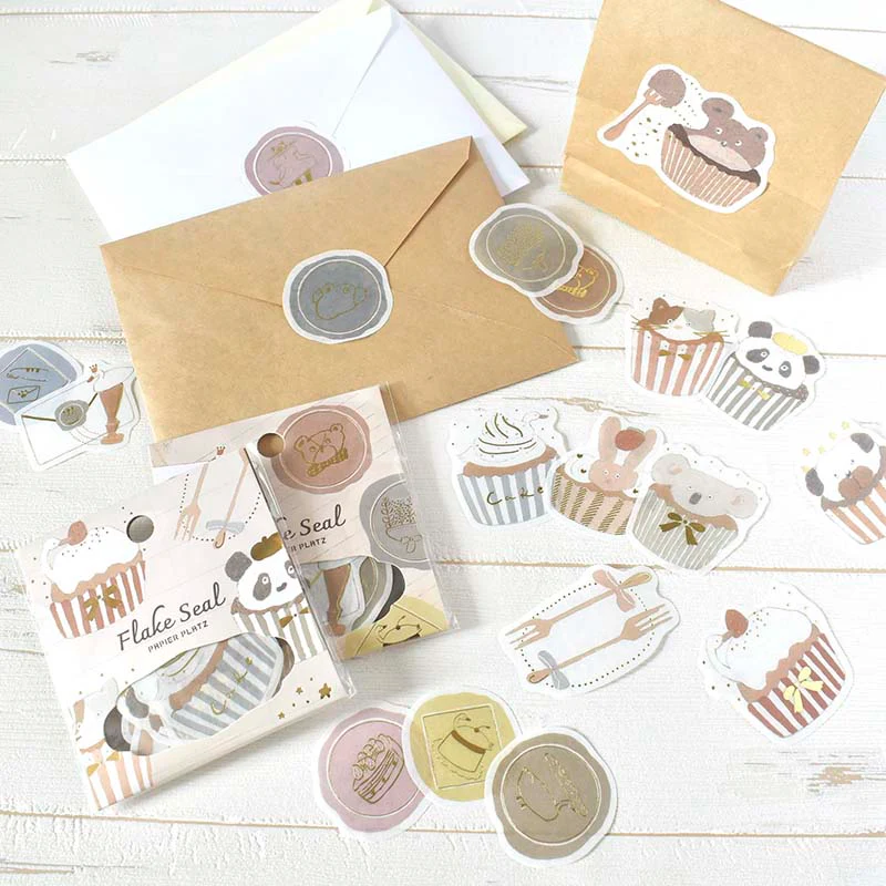 Papier Platz | Pegatinas Flake Shochirou Tobimatsu Cupcake - Image 3