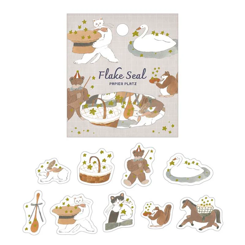 Papier Platz | Pegatinas Flake Tobimatsu Shochirou Stardust Atsume