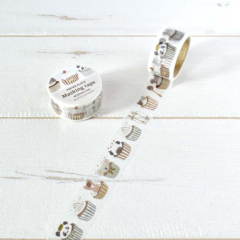 Papier Platz | Shochirou Tobimatsu Cupcake Washi Tape