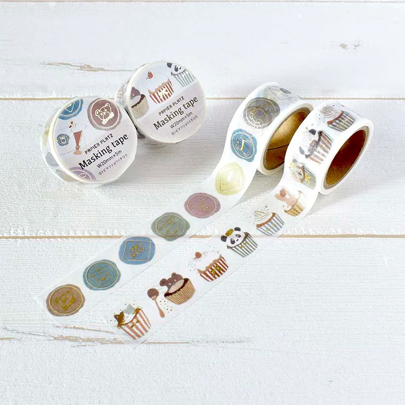 Papier Platz | Shochirou Tobimatsu Sealing Stamp Washi Tape - Image 2